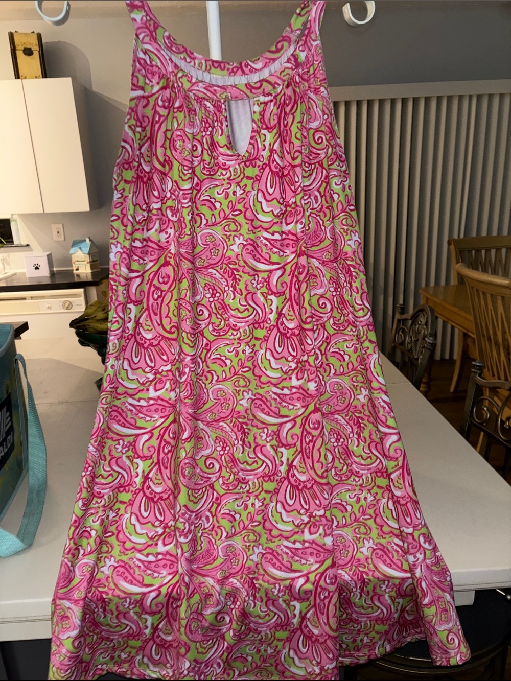Girls' Pink Paisley Sundress - Brand Unknown